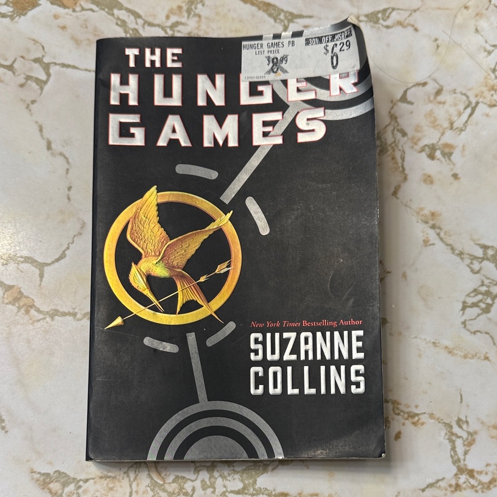 The Hunger Games by - Black and Gold Cover
